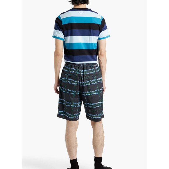 MARNI SET OF THREE STRIPED COTTON-JERSEY T-SHIRTS - Picture 3 of 4